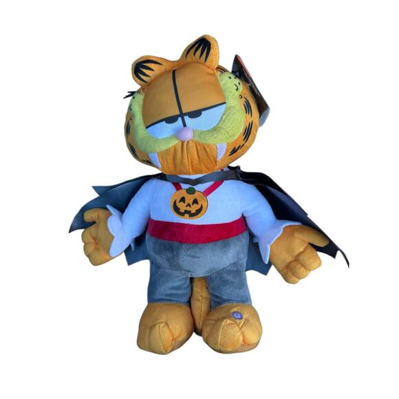 Gemmy Garfield Halloween Vampire Side Stepper 12” NWT - Picture 1 of 7